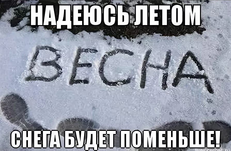 Смешные картинки зима весной